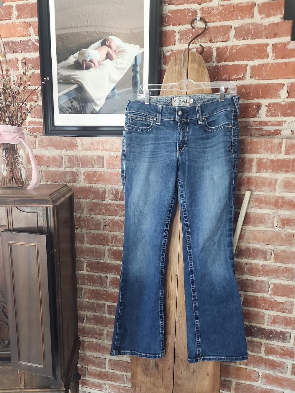 Ariat Women's Medium Blue Boot Cut Jeans